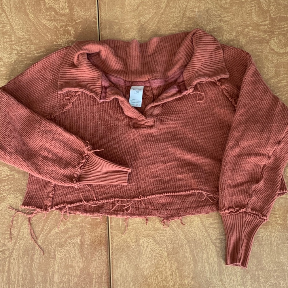 We The Free Cropped Sweater